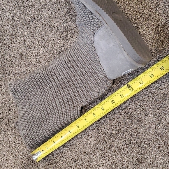 Bearpaw Womens Knit Sweater Tall shoes boots sz 7 - Picture 11 of 13